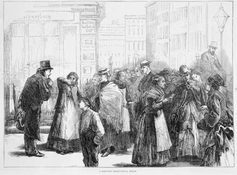 Servos, contratando escritório, Berlin, Germany, 1874