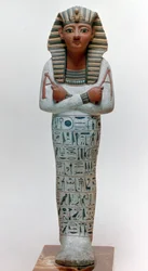 Figura Shabti de Ramsés IV, egípcia, 20a dinastia