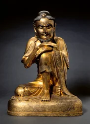 Shakyamuni como um asceta, no início dos anos 1300.