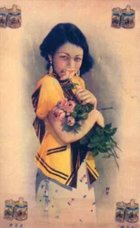 Cartaz publicitário de Xangai, c1930s