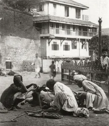 Tiro de boi, Índia, c1927-c1929
