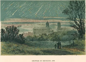 Chuva de meteoros Leonids observada em Greenwich, Londres, 1866 1884
