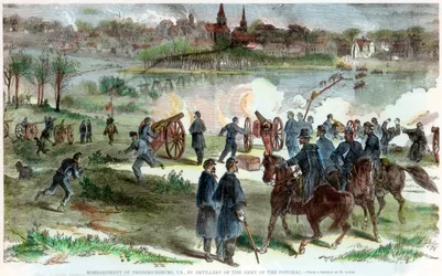 Cerco a Fredericksburg, Virgínia, guerra civil americana, c1864-c1865