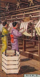 Silk, 3. - Reeling Silk, Japão, 1928