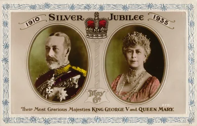 Jubileu de Prata 1910-1935, 6 de maio - Rei George V e Rainha Maria, 1935.