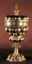 Cálice de prata, século XVI