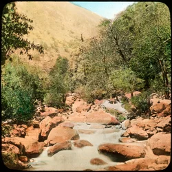 Vale de Sindh, Caxemira, Índia, final do século XIX ou início do século XX