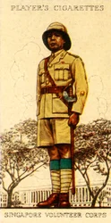 Corpo Voluntário de Cingapura, 1936.