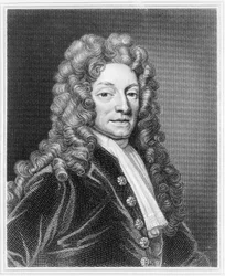 Sir Christopher Wren, arquiteto inglês, c1680
