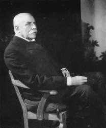 Sir Edward Elgar, 1857-1934, compositor inglês, início do século XX