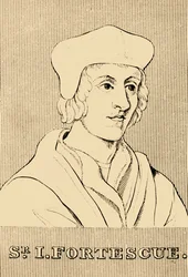 Sir J. Fortescue, c1394-1479, 1830.