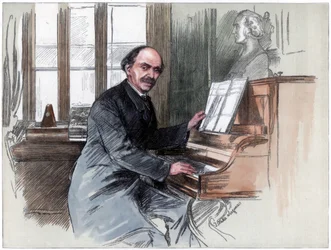 Sir Julius Benedict, compositor e maestro musical, 1884