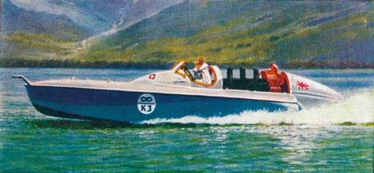 Sir Malcolm Campbells Bluebird, 1938