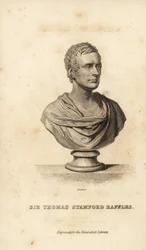 Sir Thomas Stanford Raffles, estadista britânico, escritor e naturalista.