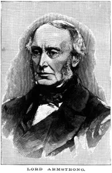 Sir William George Armstrong, inventor e industrialista britânico, c 1880
