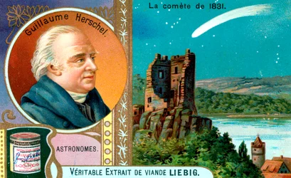Sir William Herschel, astrônomo britânico nascido na Alemanha, c1900