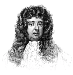 Sir William Petty, economista, cientista e filósofo inglês do século XVII, c1850