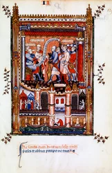 Sisinnius ordena a prisão de St Denis, 1317