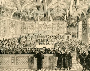 Sessão do Parlamento de Paris, 1890.