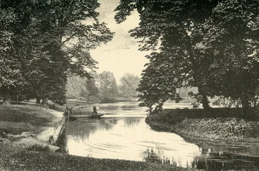 Sixth Form Bench e Fellows Eyot, 1911.