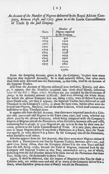 Contas de escravidão, 1698-1701 1965