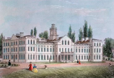 Hospital da varíola, Highgate, Londres, c1871
