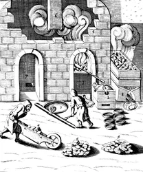 Fundição de cobre, 1683