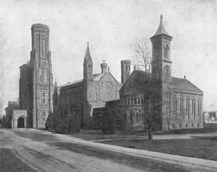 Smithsonian Institution, Washington DC, EUA, c1900.
