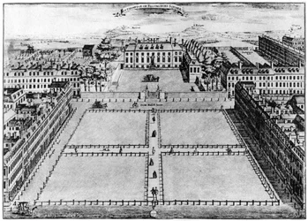 Southampton ou Bloomsbury Square, Londres, século XVIII 1907
