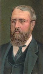 Spencer Compton Cavendish 1833-1908, marquês de Hartington, estadista liberal britânico, 1906
