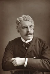 Squire Bancroft 1841-1926, ator e ator teatral inglês, c1890