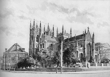Catedral de St. Andrews, c1900.