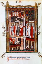 St Denis envia missionários, 1317