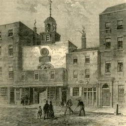 Igreja de St. Ethelburgas, c1872.