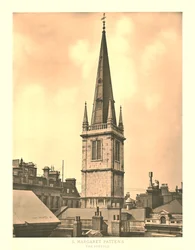 St Margaret Pattens, The Steeple, meados do século XIX.