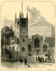 Igreja de St. Margarets, do Noroeste, 1881.