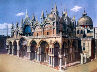 Basílica de São Marcos, Veneza, Itália, 1926