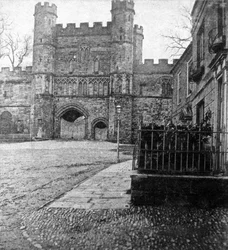 Abadia de St Martins, batalha, East Sussex, início do século XX