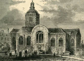 Igreja de Santa Maria Madalena, Bermondsey, 1809, c1878.