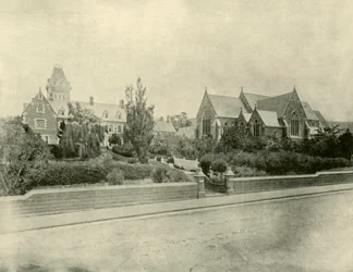 Catedral e Convento de Santa Maria, Hobart, 1901.