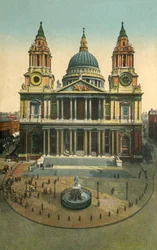 Catedral de São Paulo, Londres, c1910.