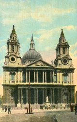 Catedral de São Paulo, Londres, c1910.