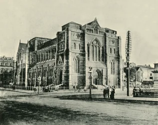 Catedral de São Paulo, Melbourne, 1901.