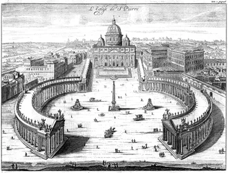 Basílica de São Pedro, Roma, 1702