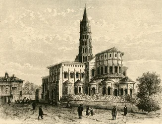 St. Sernin, Toulouse, 1890.