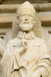 St. Ursin. Catedral de St. Stephen, Bourges, França
