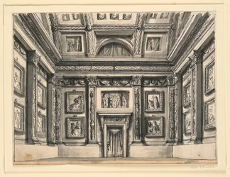 Projeto de Palco, Interior do Palácio