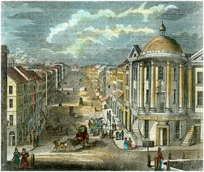 State Street, Albany, Nova York, EUA, c1835