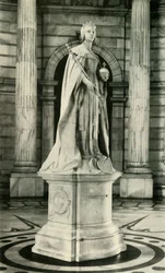 Estátua da rainha Victoria, 1925.