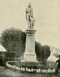 Estátua de Robert Burns, Ballarat, 1901.